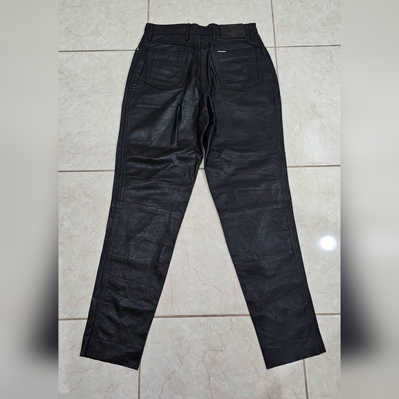 HARLEY DAVIDSON WOMENS leather pants nwt - Picture 2 of 4